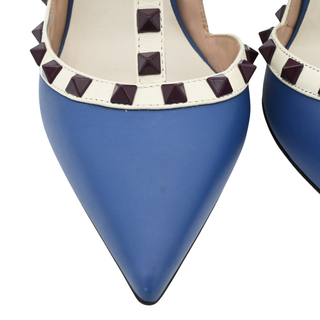 VALENTINO GARAVANI | Colorblock Rockstud Cage Pumps