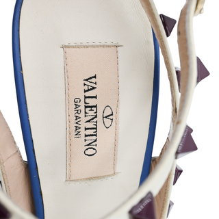 VALENTINO GARAVANI | Colorblock Rockstud Cage Pumps