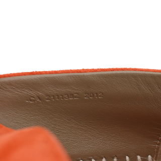 HERMES | Trip Orange Suede Espadrilles