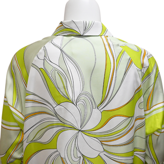 TORY BURCH | Twisty Flower Silk Blouse