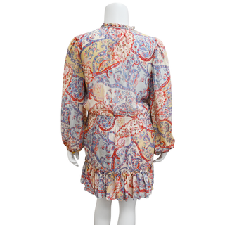 VERONICA BEARD | Destiny Floral Chiffon Mini Dress