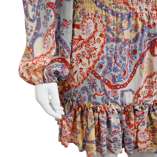 VERONICA BEARD | Destiny Floral Chiffon Mini Dress