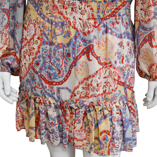 VERONICA BEARD | Destiny Floral Chiffon Mini Dress