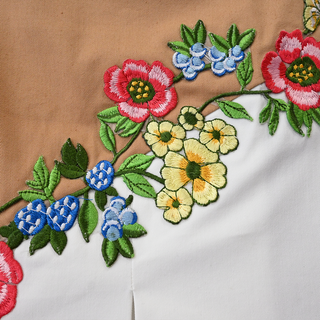 VIVETTA | Floral Applique Mini Skirt