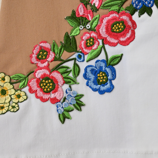 VIVETTA | Floral Applique Mini Skirt
