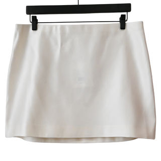 THE ROW | Kanita Ivory Layered Satin Skirt