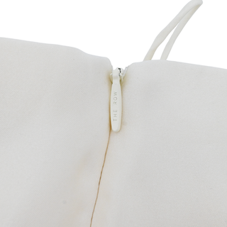 THE ROW | Kanita Ivory Layered Satin Skirt