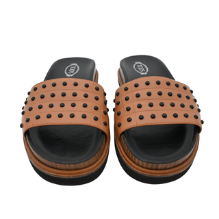 TOD'S | Studded Leather Slides