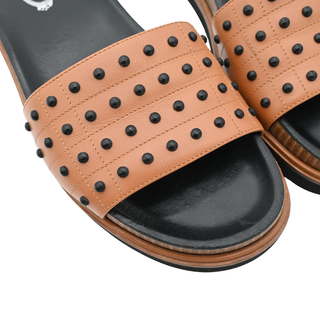 TOD'S | Studded Leather Slides