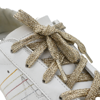 GOLDEN GOOSE | White Leather Super-Star Sneakers