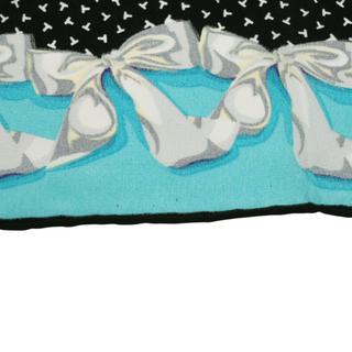 TIFFANY & CO | Ribbon Print Silk Scarf