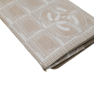 CHANEL | Travel Line Fabric Continental Flap Wallet