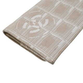 CHANEL | Travel Line Fabric Continental Flap Wallet