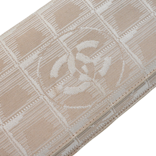CHANEL | Travel Line Fabric Continental Flap Wallet