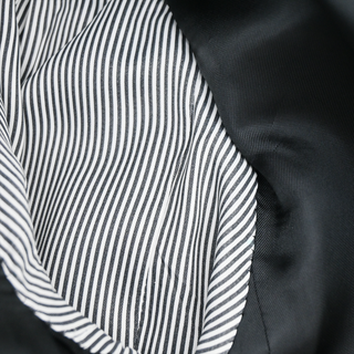 CELINE | Navy Blue Pinstripe Wool Blazer