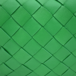 BOTTEGA VENETA | Green Intrecciato Leather Mini Jodie Bag
