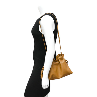 LOEWE | Tan Medium Flamenco Leather Shoulder Bag