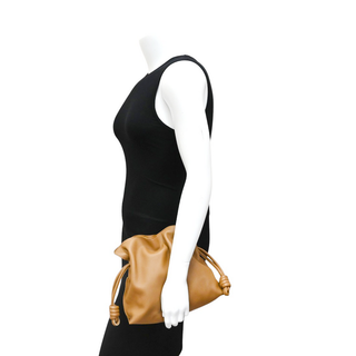 LOEWE | Tan Medium Flamenco Leather Shoulder Bag