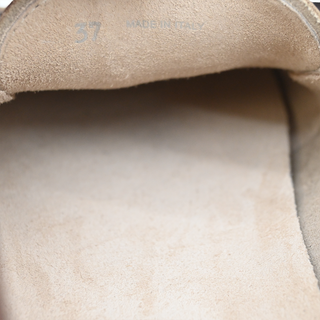 MIU MIU | Brown Leather Deck Shoes