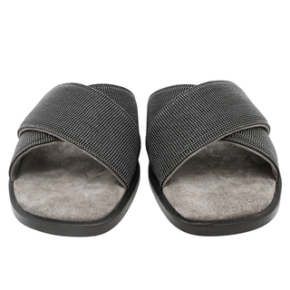 BRUNELLO CUCINELLI | Crisscross Monili Slide Sandals