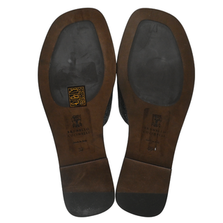 BRUNELLO CUCINELLI | Crisscross Monili Slide Sandals