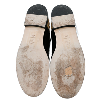 CHANEL | Patent & Quilted Leather Oxford Loafers
