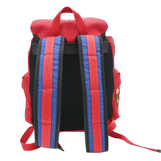 GUCCI | L’Aveugle Par Amour Red Canvas Backpack