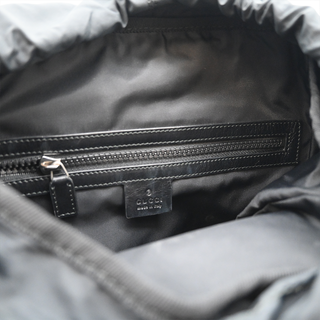 GUCCI | L’Aveugle Par Amour Red Canvas Backpack