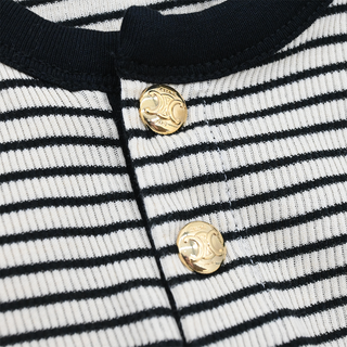 CELINE | Triomphe Striped Cotton Shirt