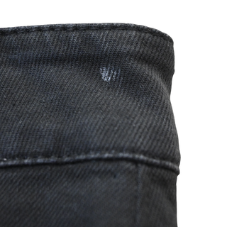 BRUNELLO CUCINELLI | Faded Black Cropped Raw Edge Jeans