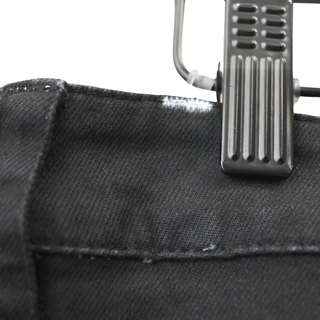 BRUNELLO CUCINELLI | Faded Black Cropped Raw Edge Jeans