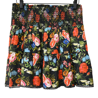 ALICE + OLIVIA | Wild & Free Floral Mini Skirt