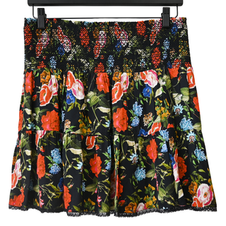 ALICE + OLIVIA | Wild & Free Floral Mini Skirt