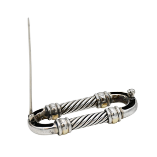DAVID YURMAN | Two-Tone Cable Brooch
