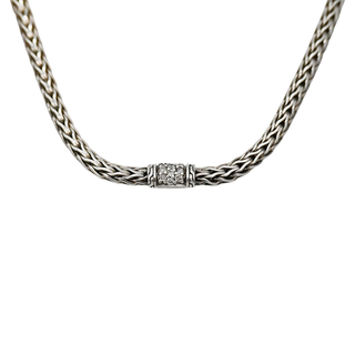 JOHN HARDY | Pave Diamond Station Chain Necklace