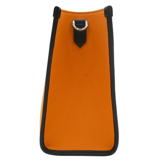 DOLCE & GABBANA | Orange Canvas Edge Shopper Tote