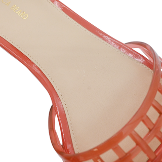 VERONICA BEARD | Maris Jelly Orange Slide Sandals