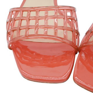 VERONICA BEARD | Maris Jelly Orange Slide Sandals