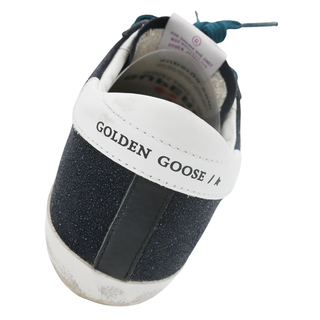 GOLDEN GOOSE | Super-Star Sneakers Navy Shimmer & Teal