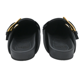 BALMAIN | Anthem Monogram Canvas Buckle Mules