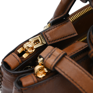 PRADA | Galleria Medium Cognac Leather Bag