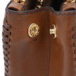 PRADA | Galleria Medium Cognac Leather Bag