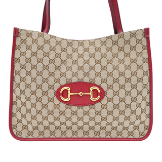 GUCCI | 1955 Horsebit GG Canvas Tote Bag