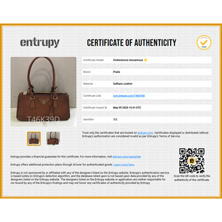PRADA | Galleria Medium Cognac Leather Bag
