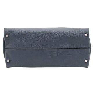 TOD'S | Soft Navy Blue Leather Tote Bag