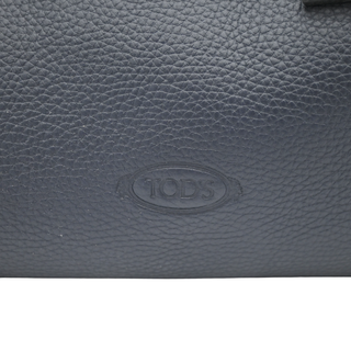 TOD'S | Soft Navy Blue Leather Tote Bag