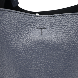 TOD'S | Soft Navy Blue Leather Tote Bag