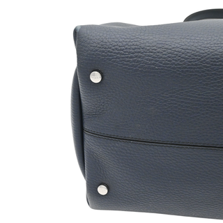 TOD'S | Soft Navy Blue Leather Tote Bag