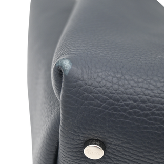 TOD'S | Soft Navy Blue Leather Tote Bag