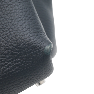 TOD'S | Soft Navy Blue Leather Tote Bag